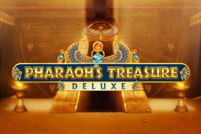 Pharaoh's Treasure Deluxe Mobile Slot Logo