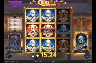 Queen's Day Tilt Slot Accession Bonus Round