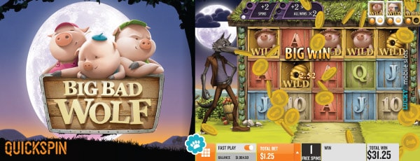 Quickspin Big Bad Wolf Mobile Slot