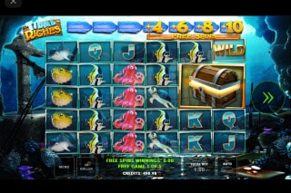 Tidal Riches Mobile Slot Bonus Game