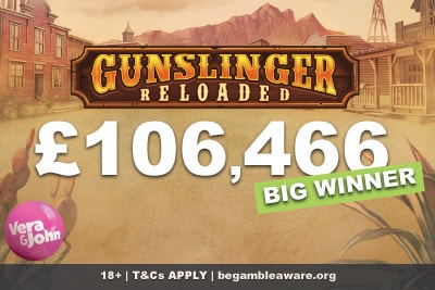 Vera&John Casino Gunslinger Reloaded Slot Big Win