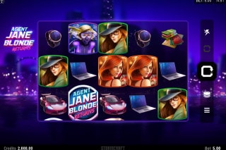 Agent Jane Blonde Returns Mobile Slot Game