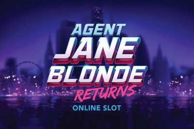 Agent Jane Blonde Returns Mobile Slot Logo