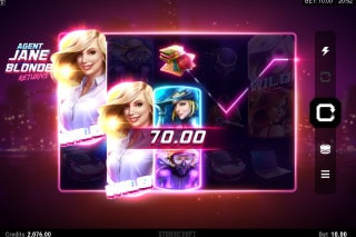 Agent Jane Blonde Returns Slot Respin Feature
