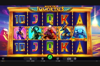 Book of Immortals Mobile Slot Game