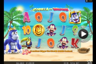 Gorilla Go Wilder Mobile Slot Game