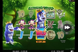 Gorilla Go Wilder Slot Expanding Wilds