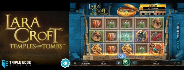 Lara Croft Temples and Tombs Slot Online Preview