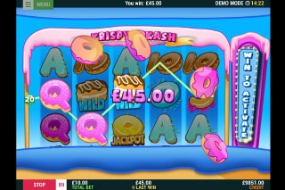 mFortune Krispy Kash Slot Win