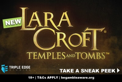 New Lara Croft Slot Machine Preview