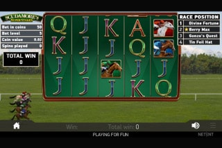 Scudamores Super Stakes Slot Bonus Cup