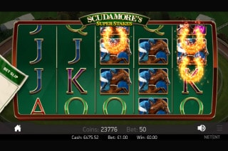 Scudamores Super Stakes Slot Win