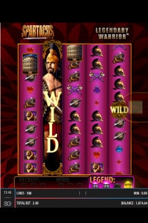 Spartacus Legendary Warrior Slot Bonus