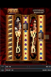 Spartacus Legendary Warrior Slot Wilds