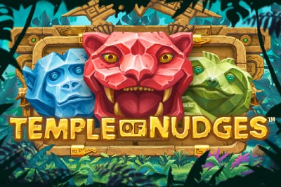 Temple of Nudges Mobile Slot Logo