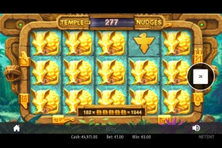 Temple of Nudges Slot Win