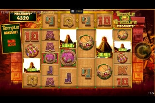 Temple of Treasures Megaways Slot Bonus Symbols