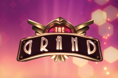 The Grand Mobile Slot Logo