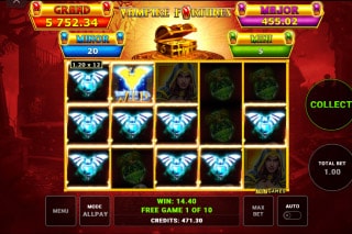 Vampire Fortunes Slot Free Spins Bonus