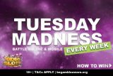 Videoslots Casino Tuesday Madness Battle Online & Mobile