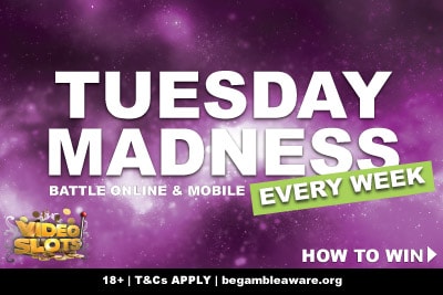 Videoslots Casino Tuesday Madness Battle Online & Mobile