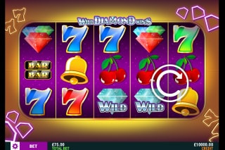 Wild Diamond Wins Mobile Slot Machine