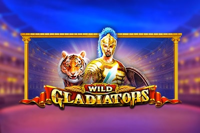 Wild Gladiators Mobile Slot Logo