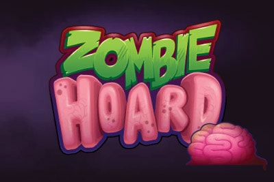 Zombie Hoard Mobile Slot Logo