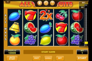 All Ways Fruits Mobile Slot Machine