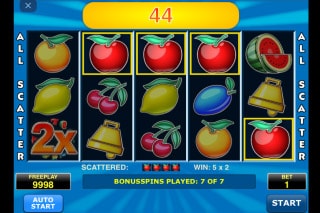 All Ways Fruits Slot Free Spins