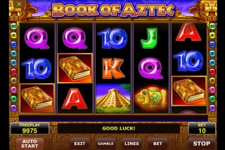 Book Of Aztec Slot Game