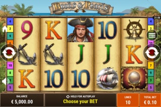 Books & Pearls Mobile Slot Game