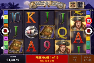Books & Pearls Slot Free Spins Bonus