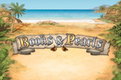 Books & Pearls Mobile Slot Logo