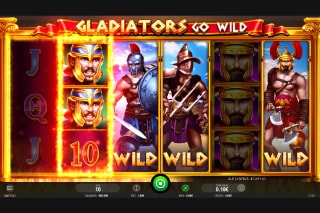 Gladiators Go Wild Slot Win