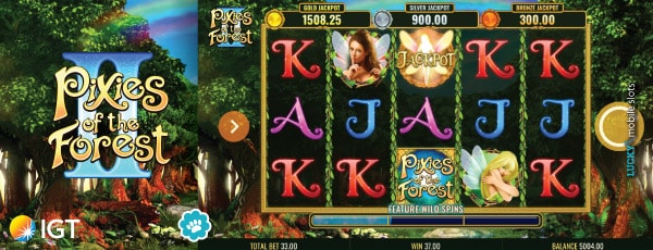 IGT Pixies of the Forest 2 Slot Machine