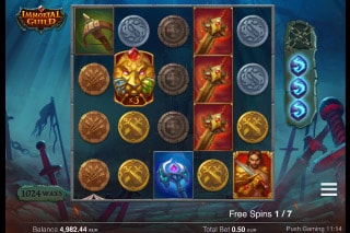 Immortal Guild Slot Free Spins