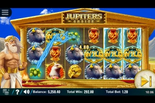 Jupiters Choice Slot Wilds Win
