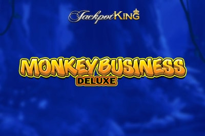 Monkey Business Deluxe Mobile Slot Logo