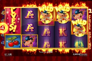 Rockabilly Wolves Slot Free Spins