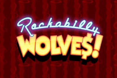 Rockabilly Wolves Mobile Slot Logo