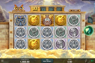 Zeus Ancient Fortunes Slot Scatters