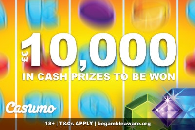 Casumo Casino 10K Cash Giveaway