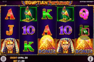 Egyptian Fortunes Mobile Slot Game