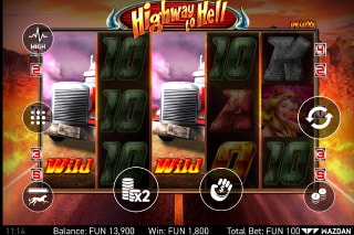 Highway To Hell Deluxe Slot Expanding Wild