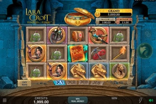 Lara Croft Temples and Tombs Mobile Slot Game