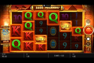 Legacy of Ra Megaways Slot Wilds