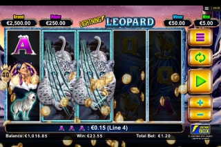 Lightning Leopard Slot Wild Win