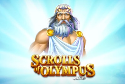 Scrolls of Olympus Quattro Slot Logo