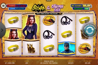 Batman & Catwoman Cash Mobile Slot Game